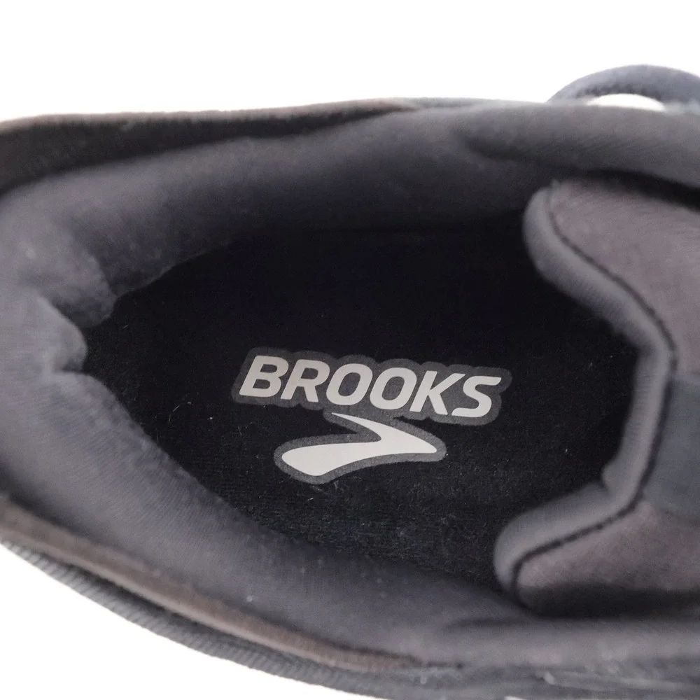 Brooks Glycerin GTS 22 Support Cushioned Athleisure Running Shoe Black Mens 13